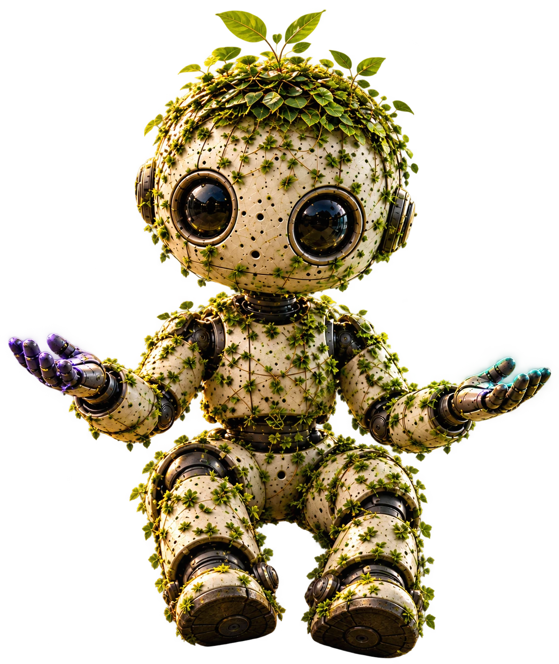 MOSS, the CaseCraft mascot, presenting two connected systems